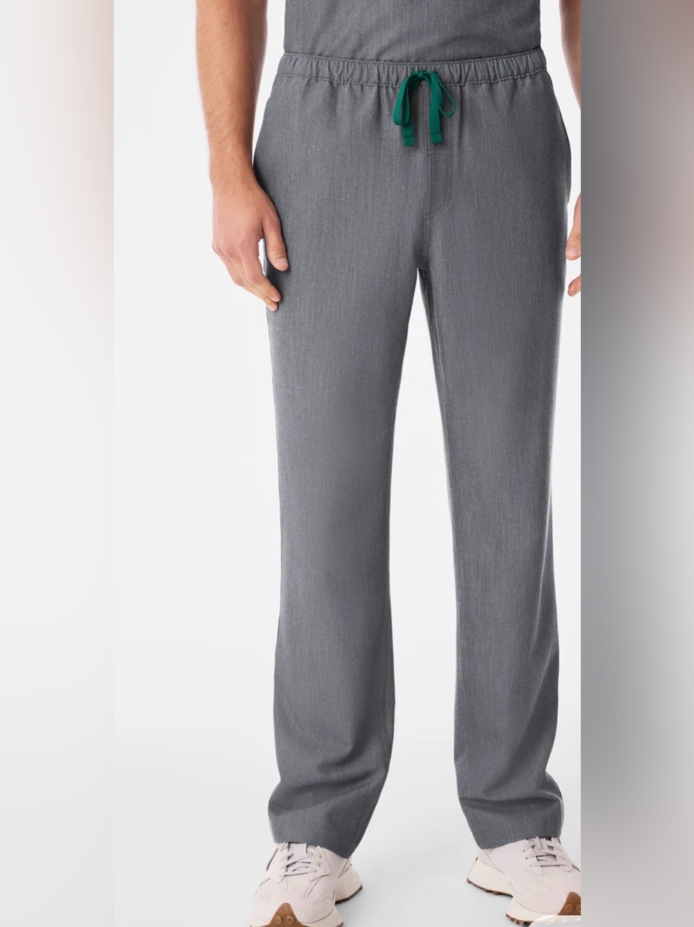 FIGS Pisco Basic Scrub Pants FIONx Graphite Charcoal Gray Straight Leg FM4500 M